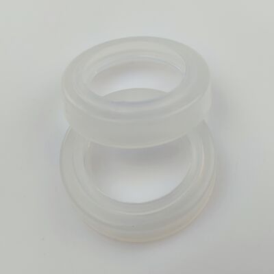 Good price Transparent Custom Silicone Gaskets  Customized Logo  Made Rubber Gaskets online