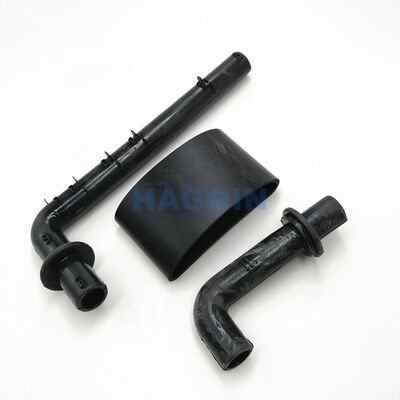 Quality CustomRubber EPDM Hose AC Drain Hose Connector Elbow Fitting with Hose Clamp for Air Conditioner factory