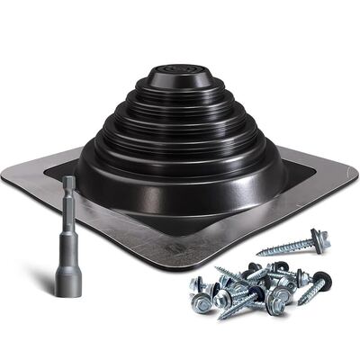 Giá tốt. Roof Vent EPDM Lốm Phần Boot Chimney Flashing Roof Jack Pipe Vent cho ống trực tuyến