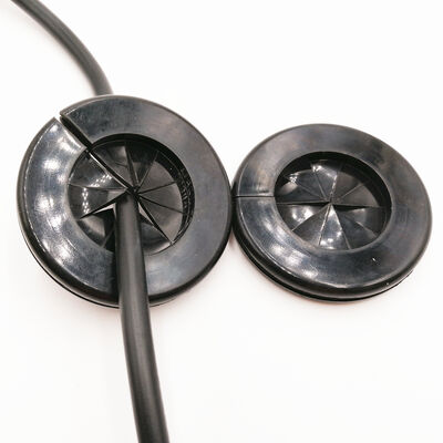 Good price Custom Grommet Hole Plug Synthetic Rubber Bushing Black Cable Wire Hose Snap online