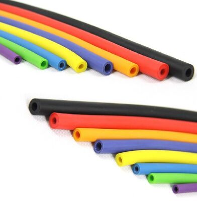 Harga yang bagus Selang Silikon Kustom Elastisitas Tinggi Tabung Karet Hidrolik Ketapel Berwarna on line