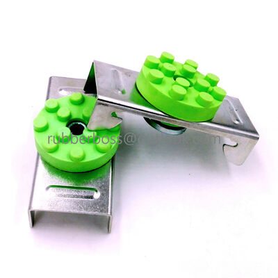 Quality Galvanized steel omega acoustic clip, resilient sound isolation clip for omega hat channel, for drywall partition, ceiling, home theatre and studio noise control, reduce structure-borne noise. factory